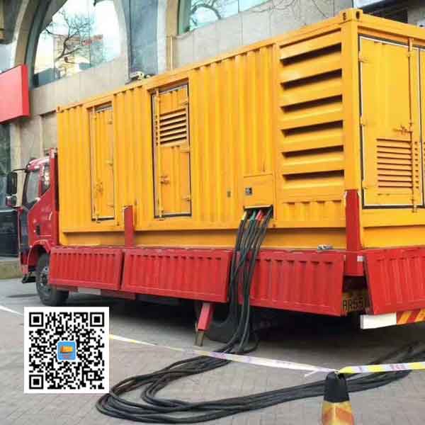 旬邑静音发电机出租